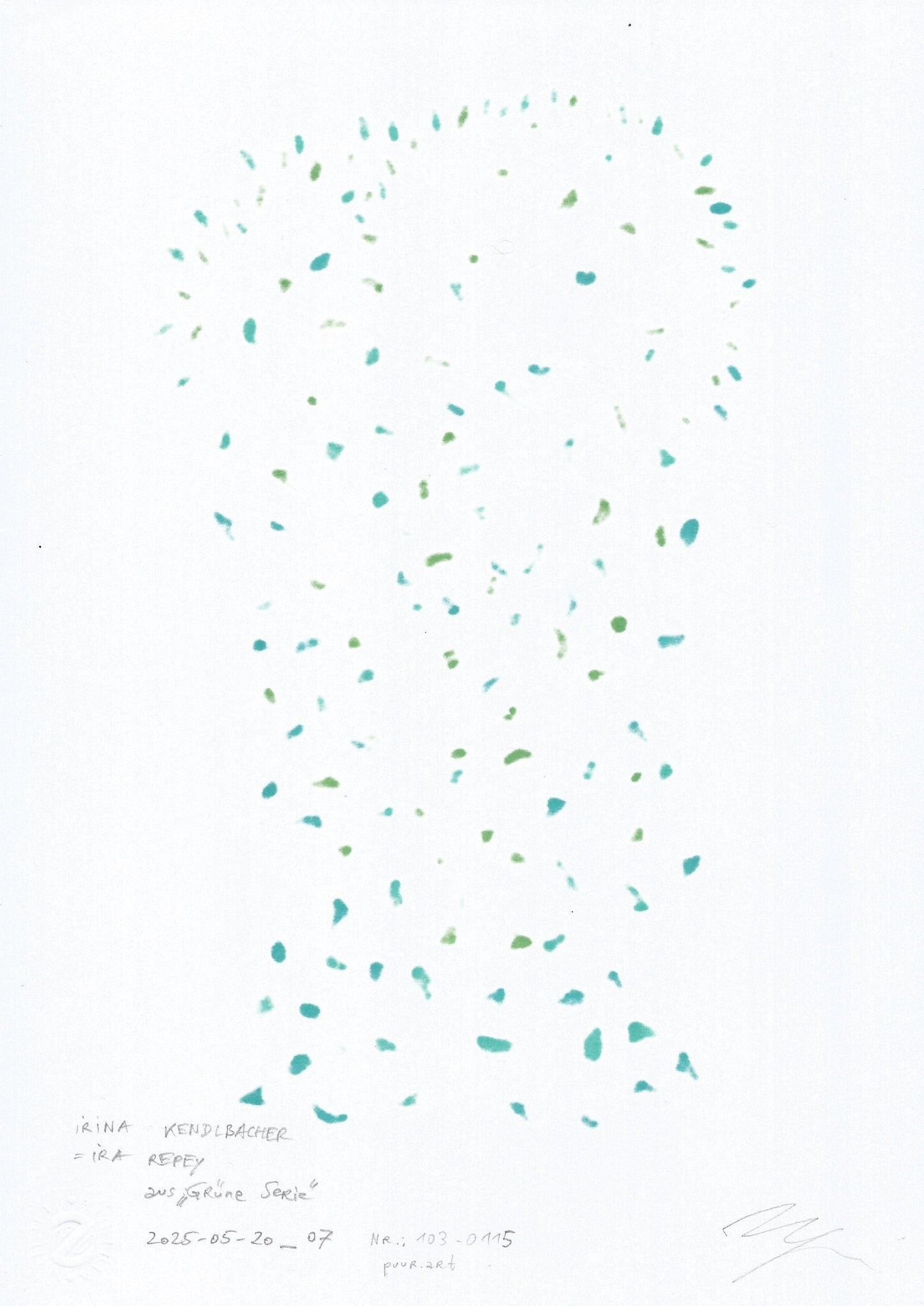 "Aus dem Geflecht erwacht" aus "Grüne Serie"