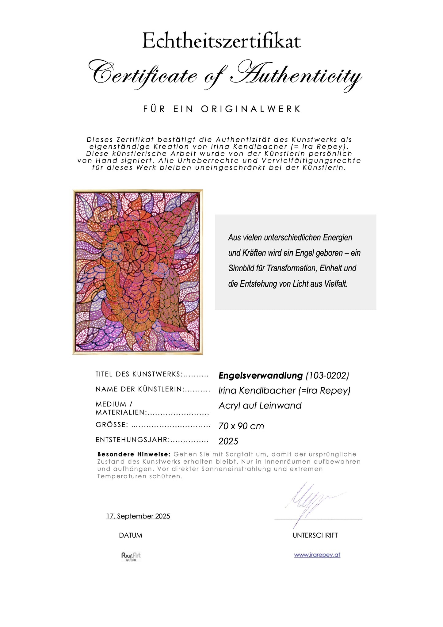 Engelsverwandlung