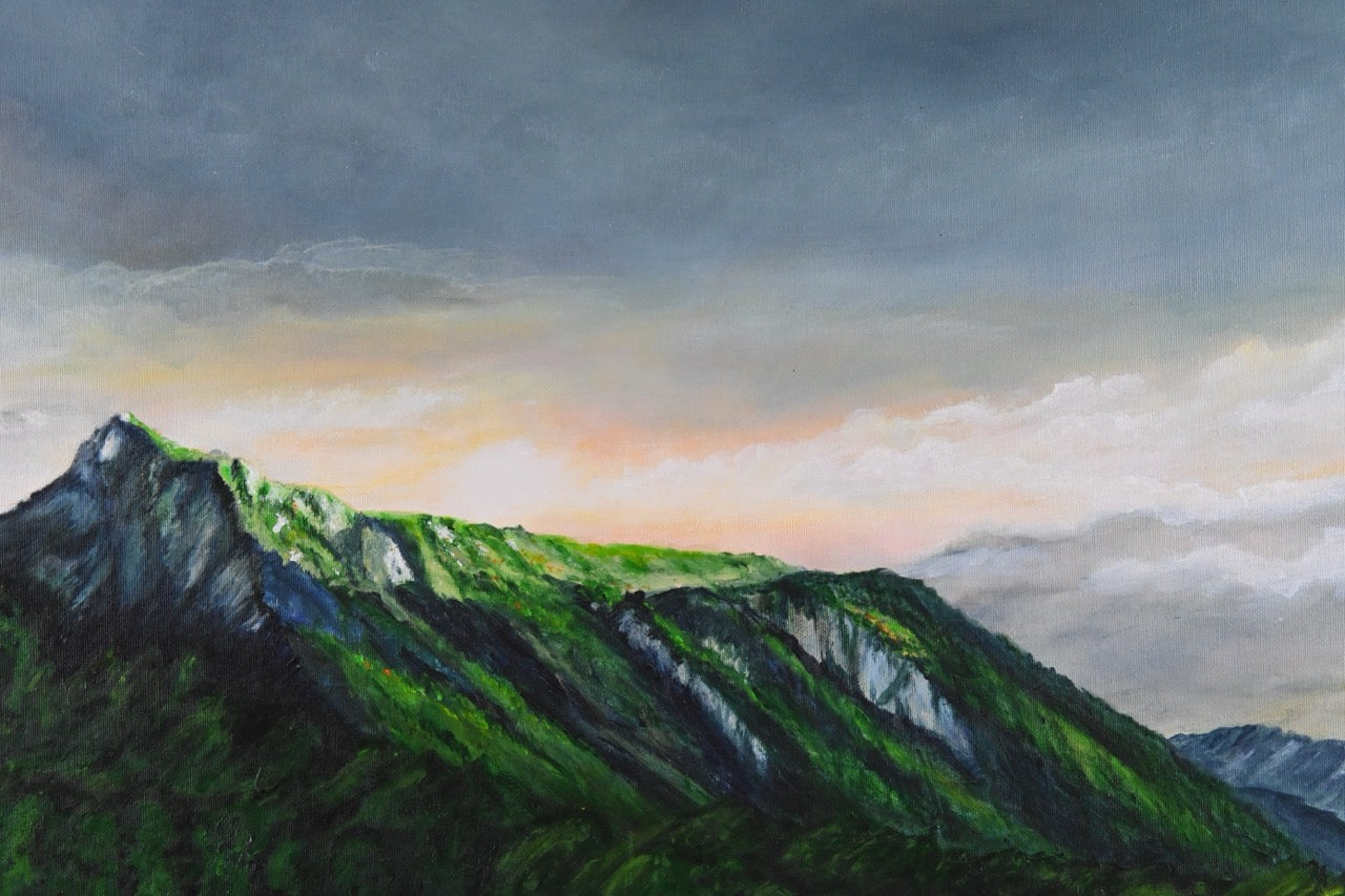 Abendlicht am Untersberg