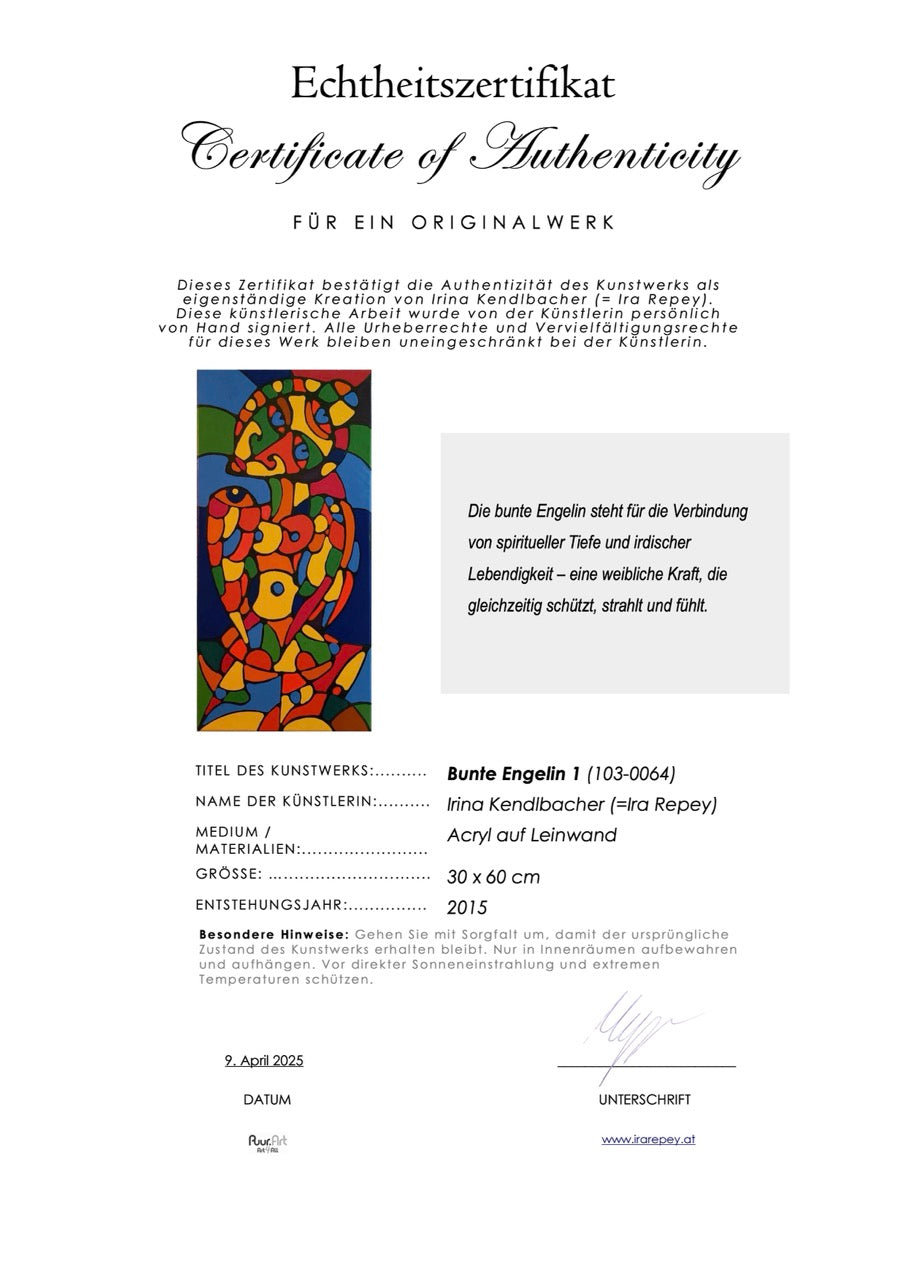 Bunte Engelin 1