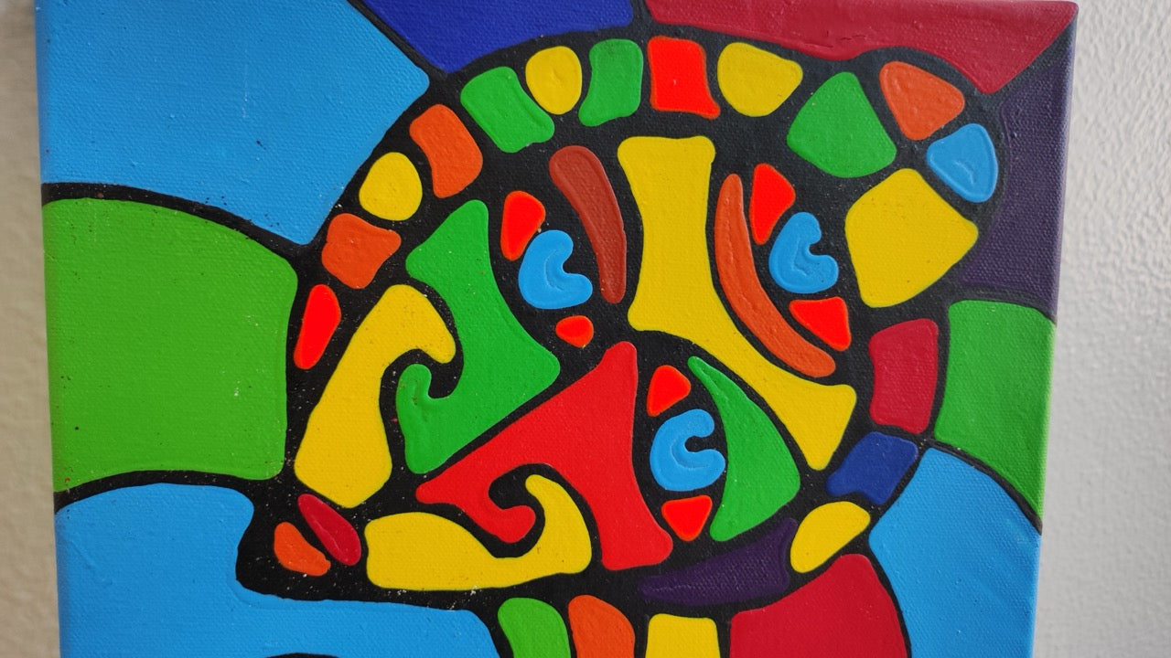 Bunte Engelin 1