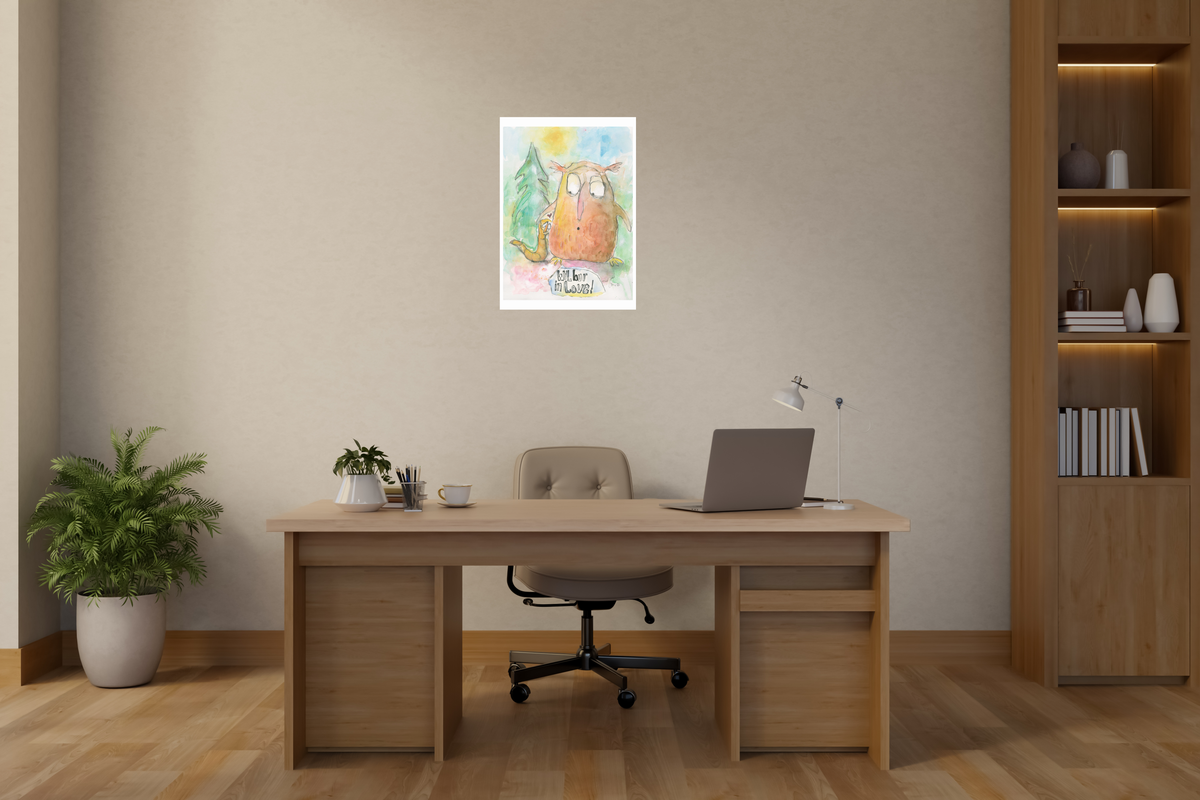 Wilbur in Love (A2 Poster)