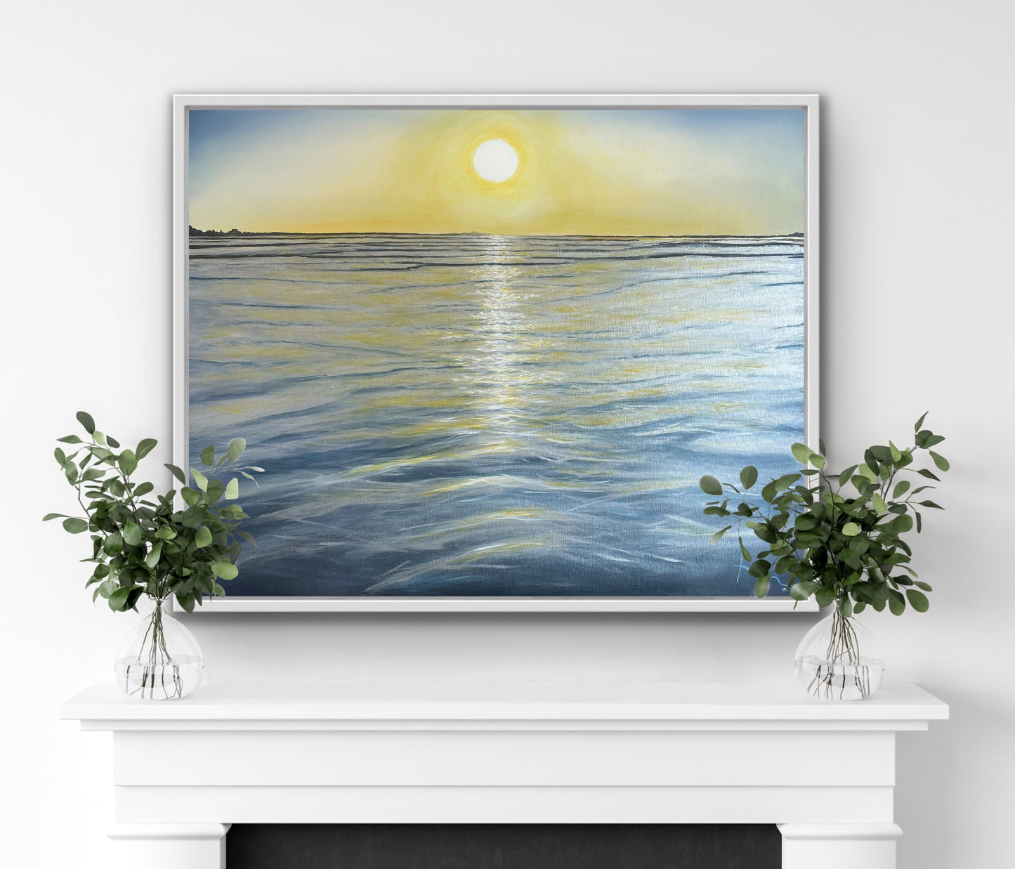 Sonnenaufgang über dem Meer