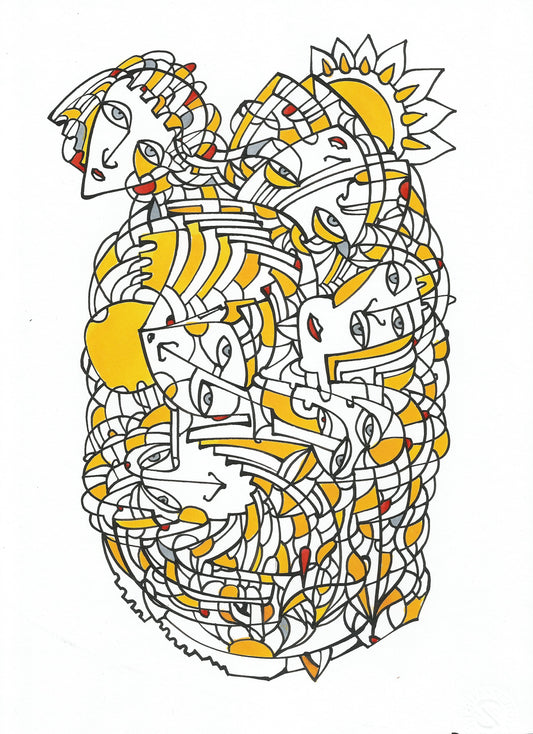die Sonnenblume träumt