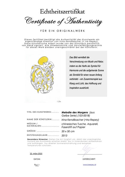 Melodie des Morgens (gelbe Serie)