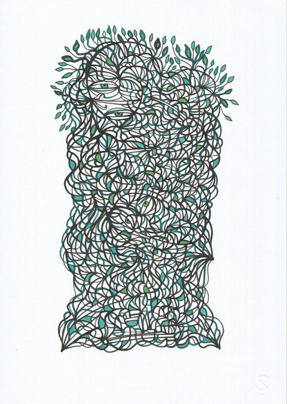 "Aus dem Geflecht erwacht" aus "Grüne Serie"