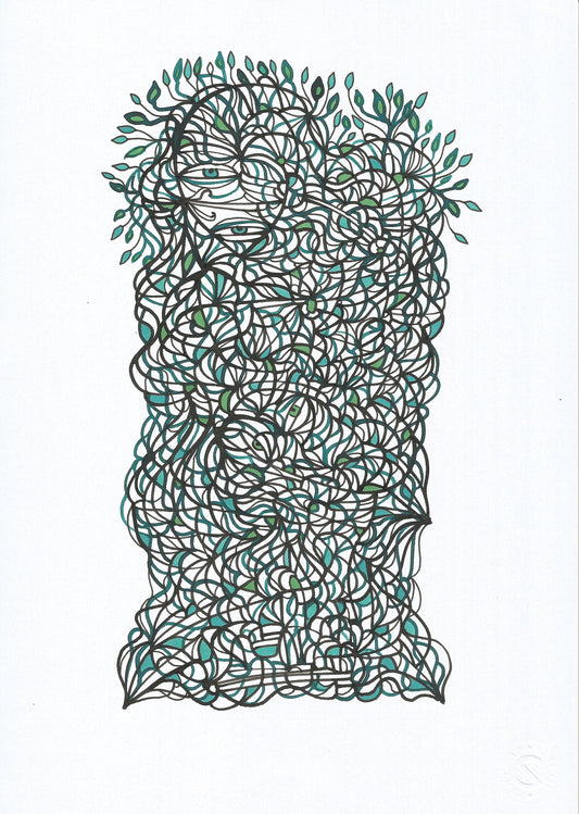 "Aus dem Geflecht erwacht" aus "Grüne Serie"