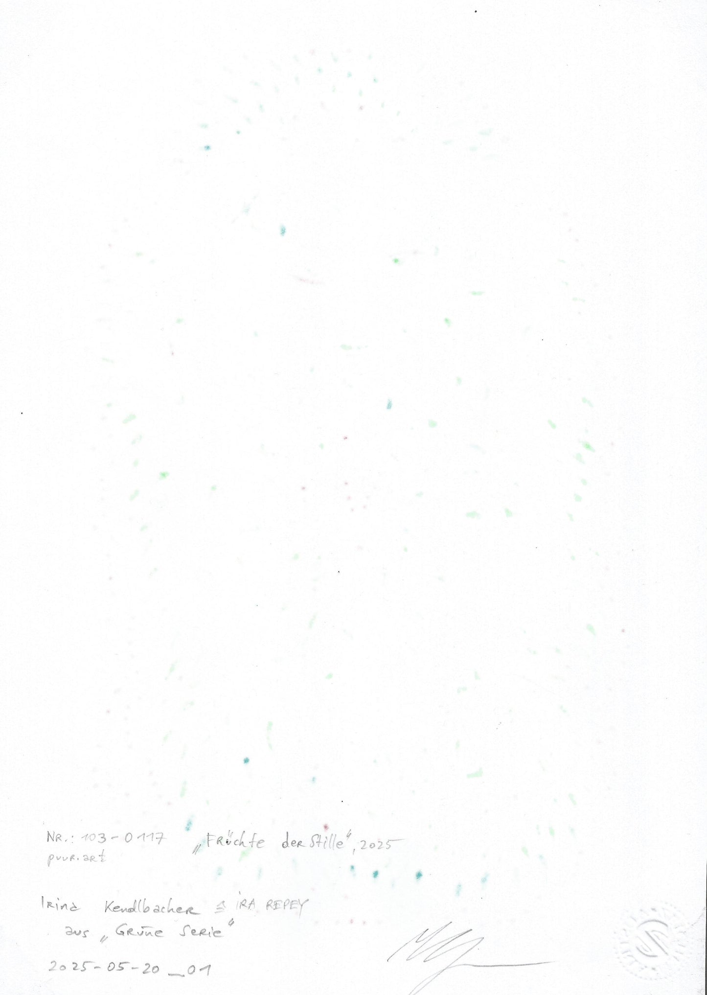 "Früchte der Stille" aus "Grüne Serie"