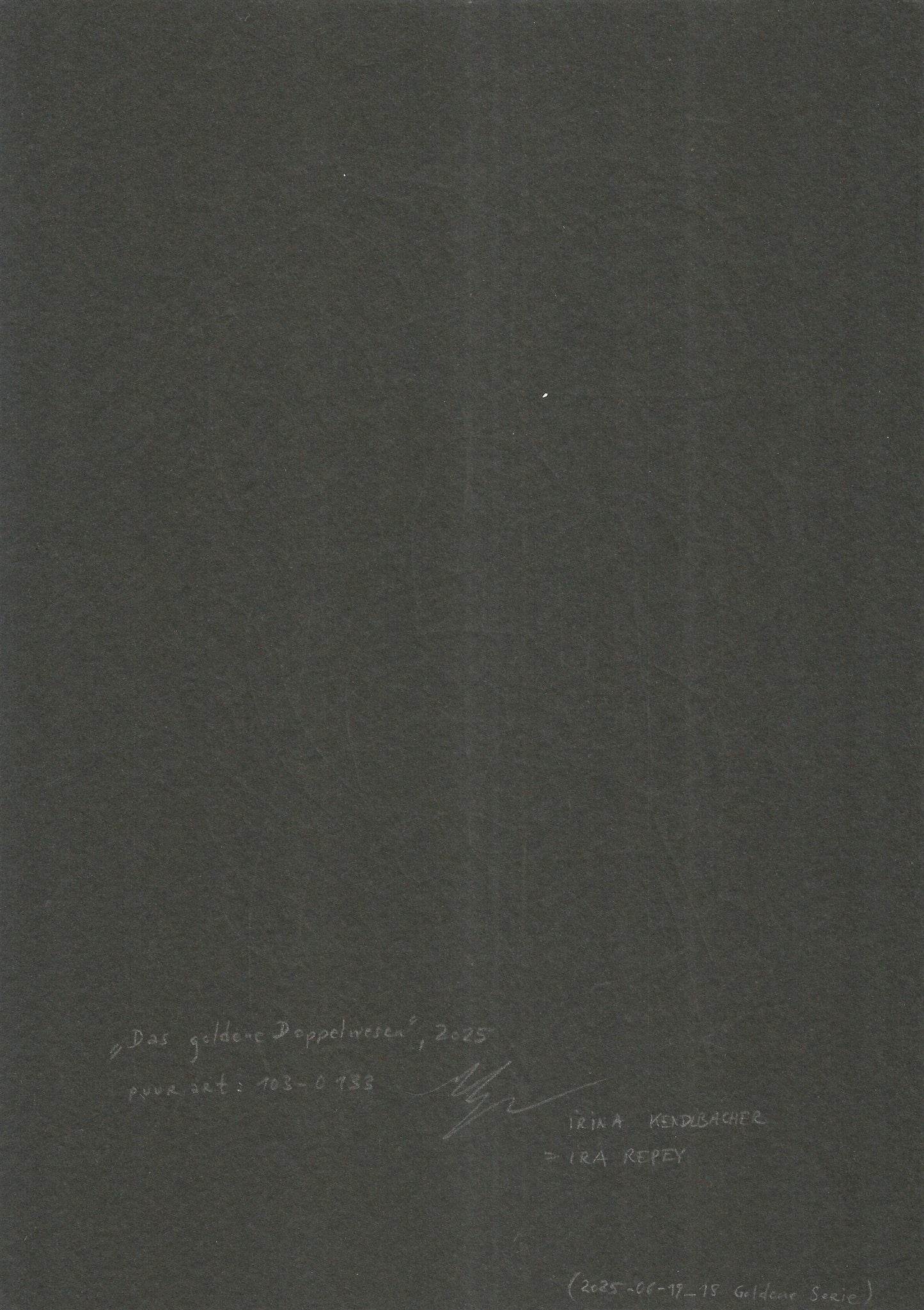 "Das goldene Doppelwesen" aus "Goldene Serie"