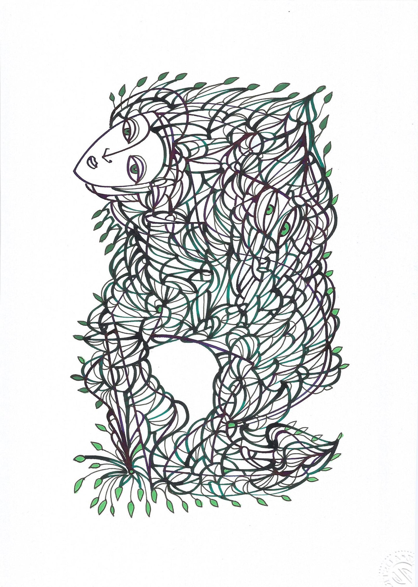 "Die grüne Feder" aus "Grüne Serie"