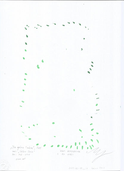 "Die grüne Feder" aus "Grüne Serie"