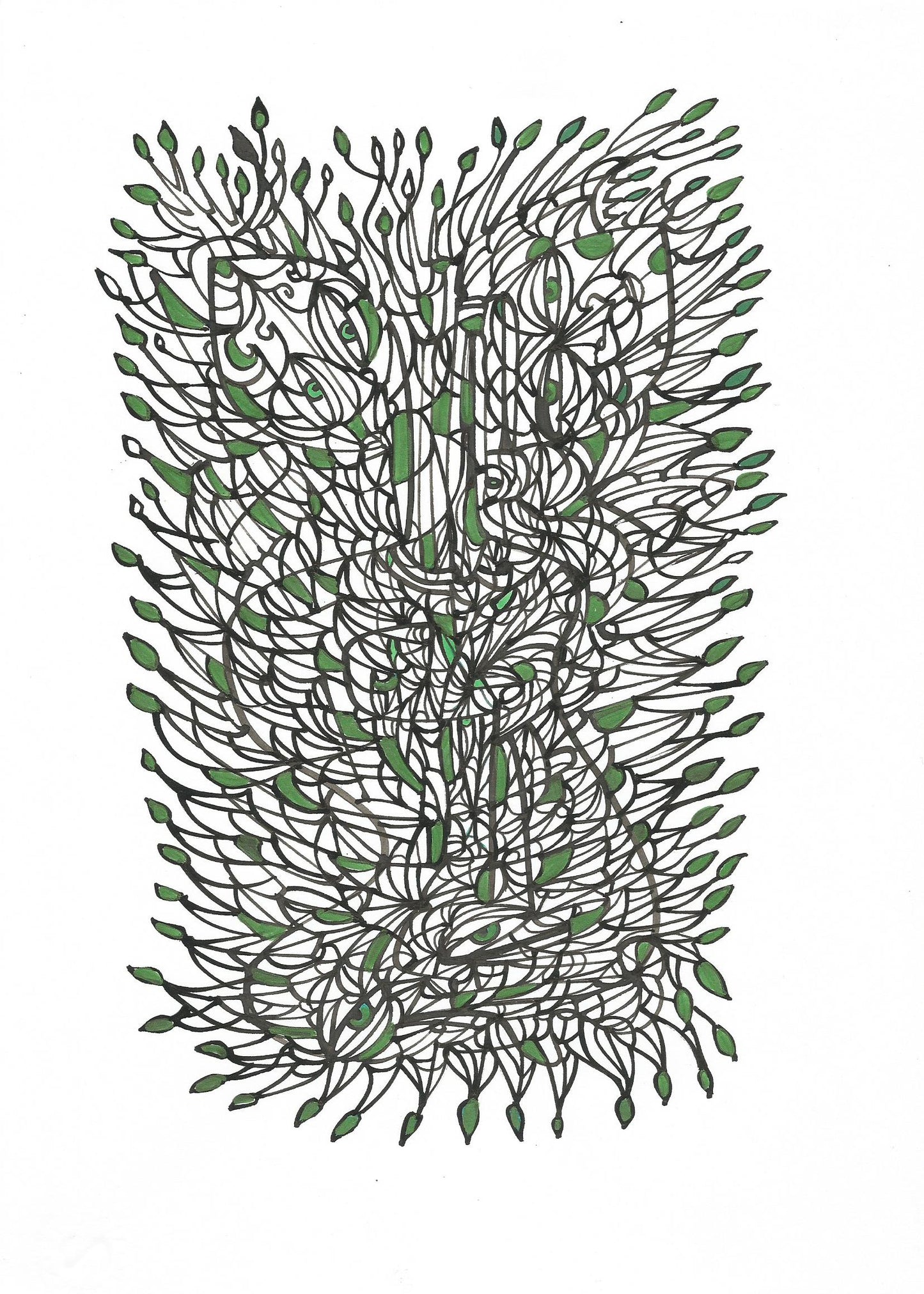 "Das grüne Gefäß" aus "Grüne Serie"