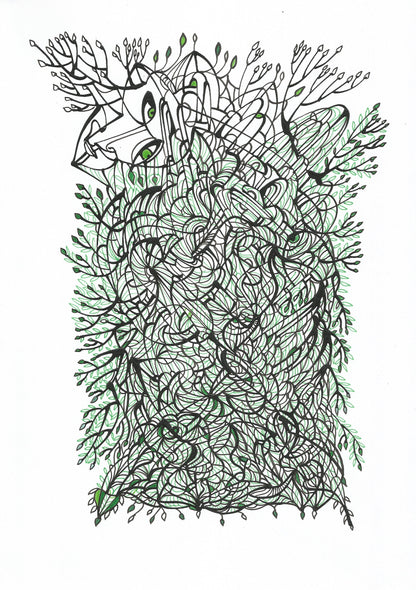 "Verbunden mit der Natur" aus "Grüne Serie"