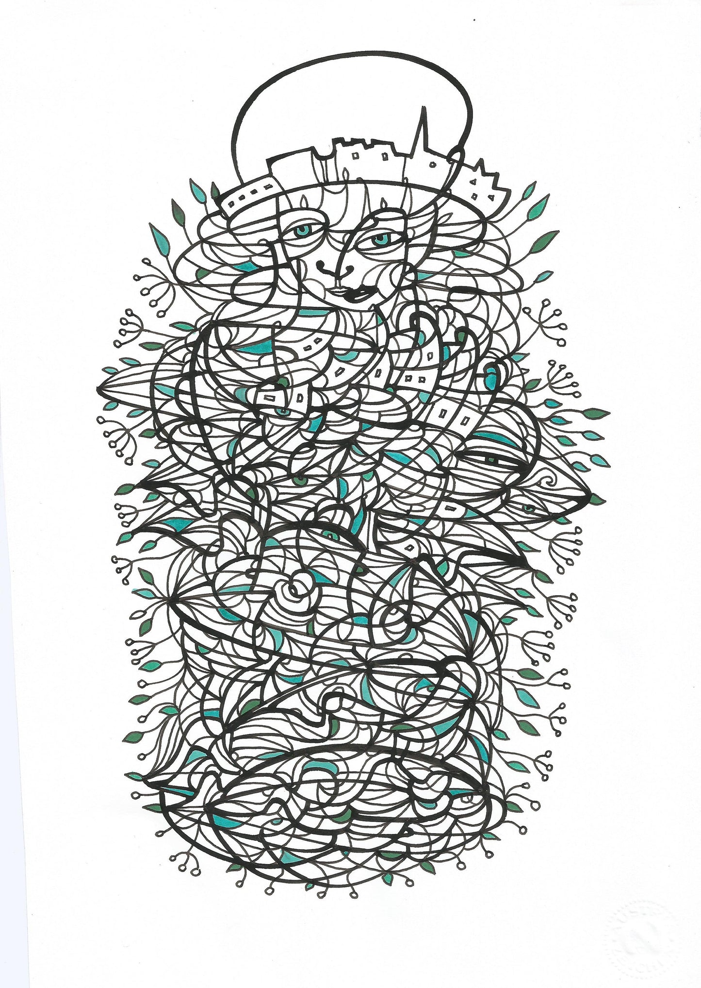 "Dir Frühlingsfestung" aus "Grüne Serie"