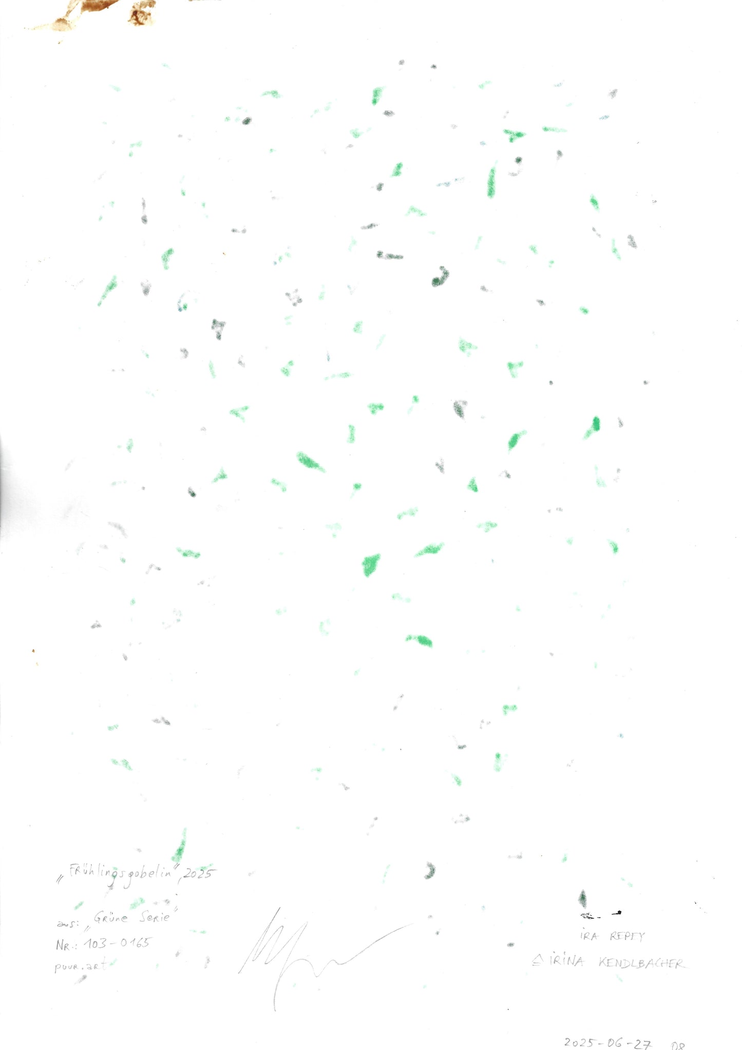 "Frühlingsgroblin" aus "Grüne Serie"