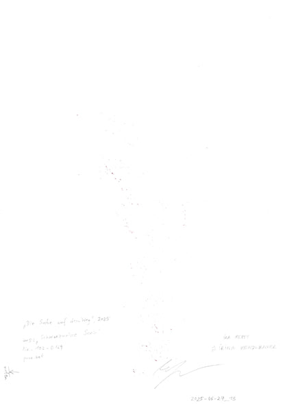 "Die Suche auf dem Weg" aus "Schwarzweisse Serie"