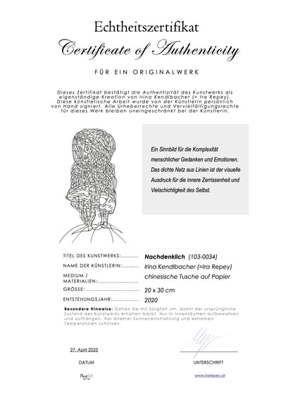Nachdenklich