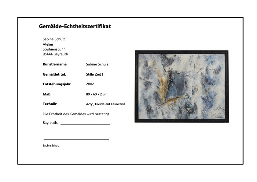 Stille Zeit I