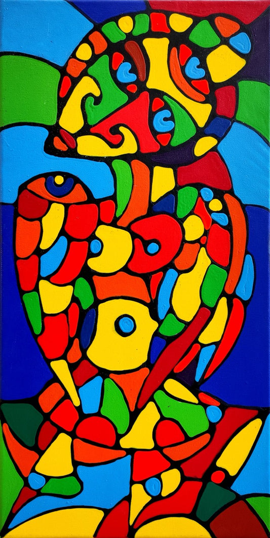 Bunte Engelin 1