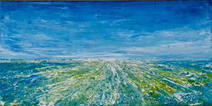 Blick zum Horizont