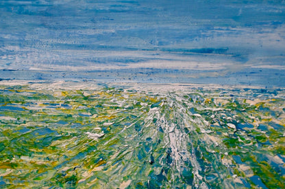 Blick zum Horizont