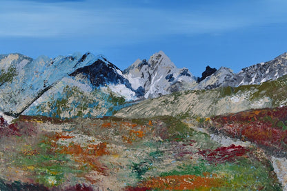 in the alps in autumn