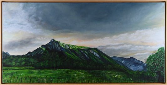 Abendlicht am Untersberg