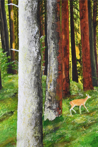 Abendstimmung im Wald