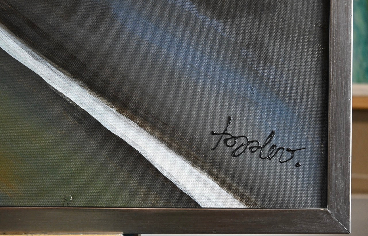 Sonnenuntergang an der Westautobahn