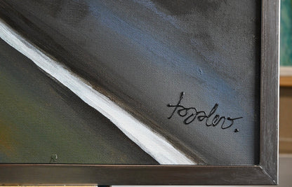 Sonnenuntergang an der Westautobahn