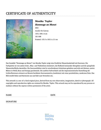 Hommage an Monet
