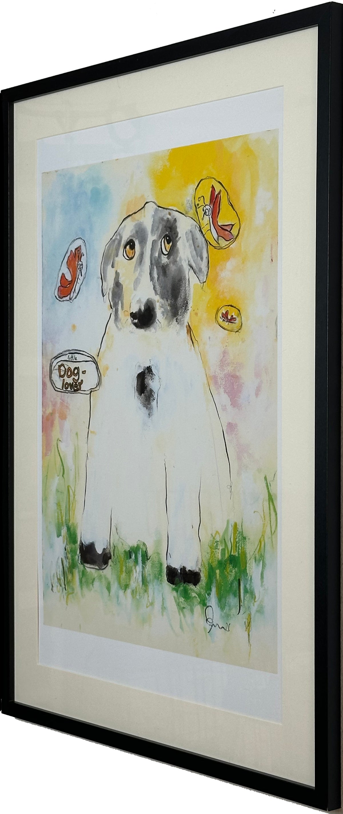 DogLover (A2 Druck in Rahmen)