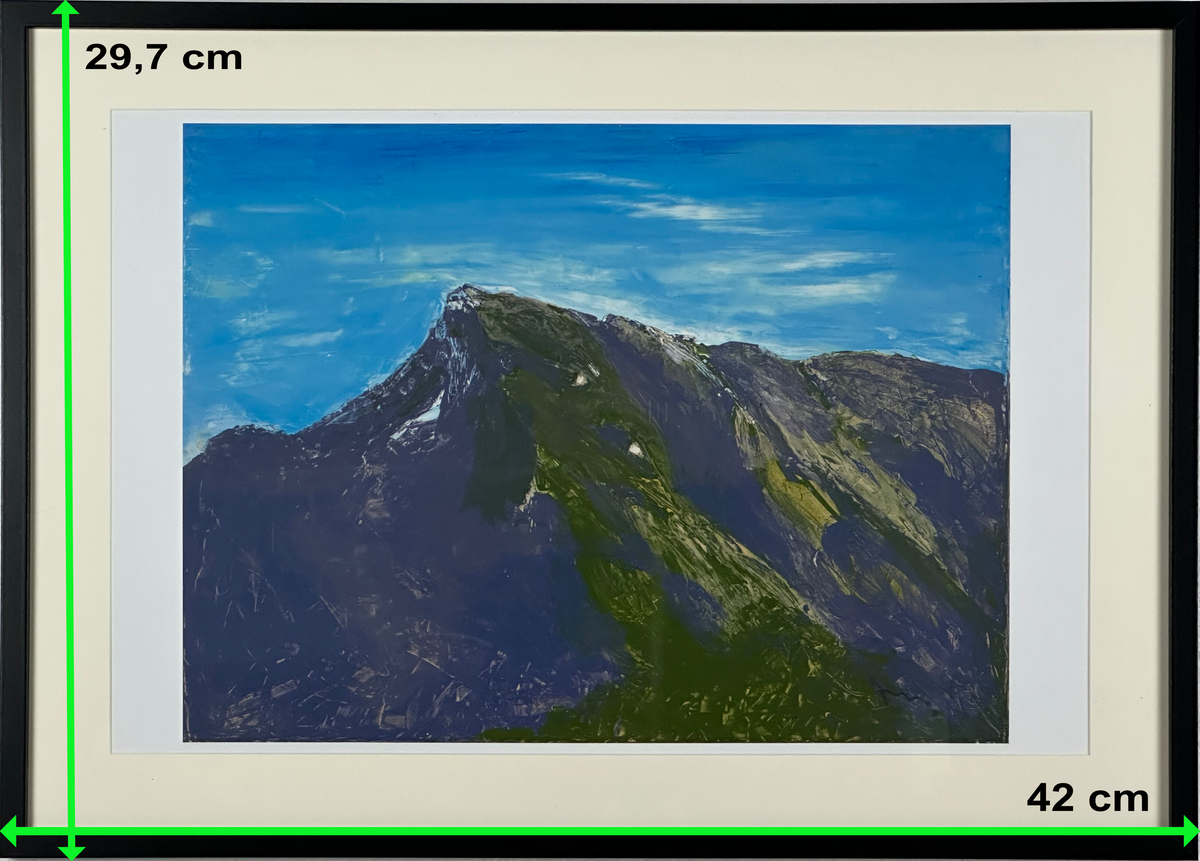 Untersberg (A3 Druck in Rahmen)