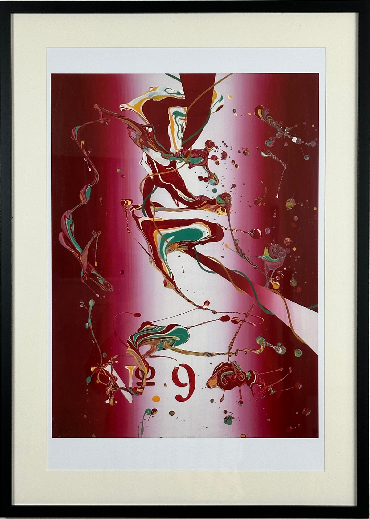 Nr. 9  (A3 Druck in Rahmen)