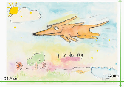 I in the sky (A2 Poster)