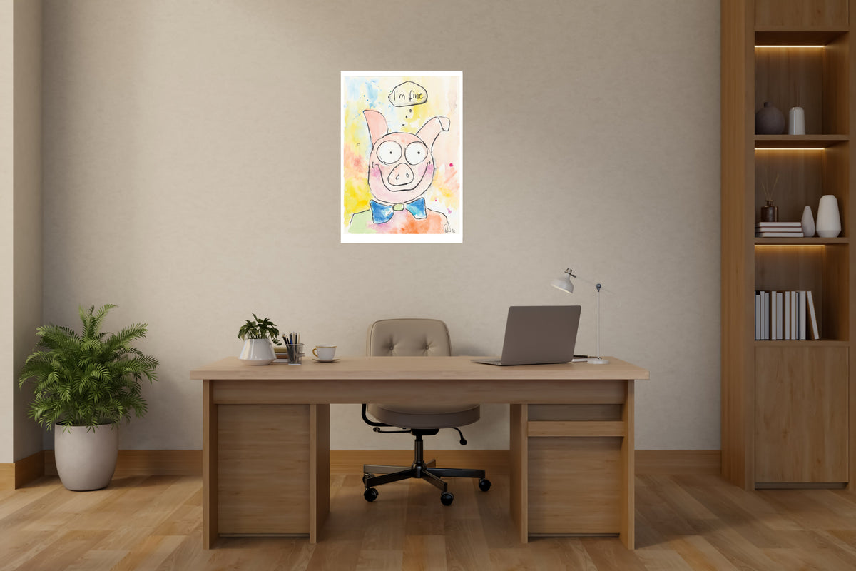 I`m fine (A2 Poster)