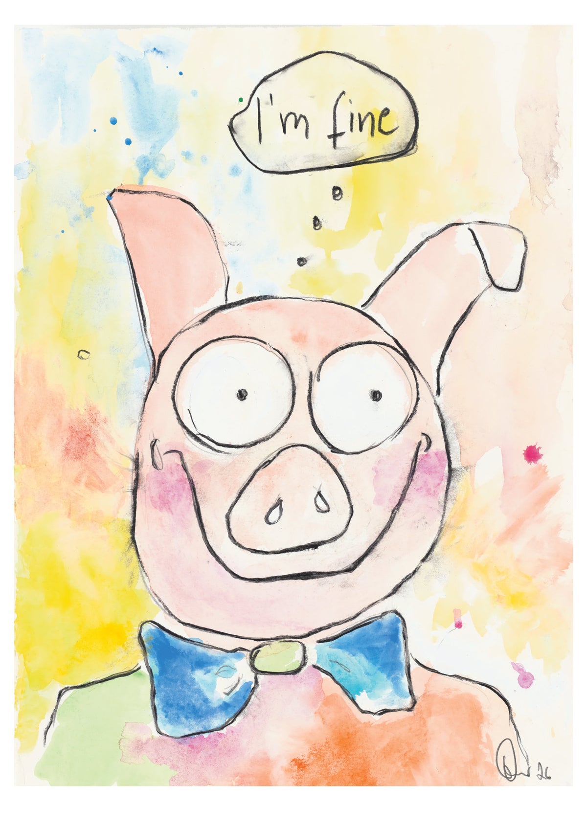 I`m fine (A2 Poster)