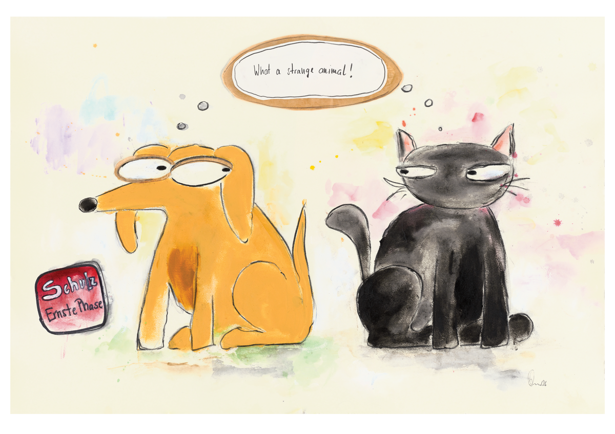 what a strange animal (A2 Poster)