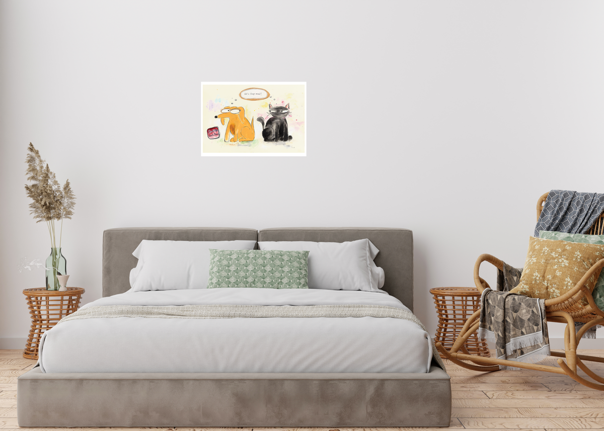 what a strange animal (A2 Poster)
