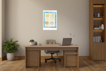 europäische Gubusfalter (A2 Poster)