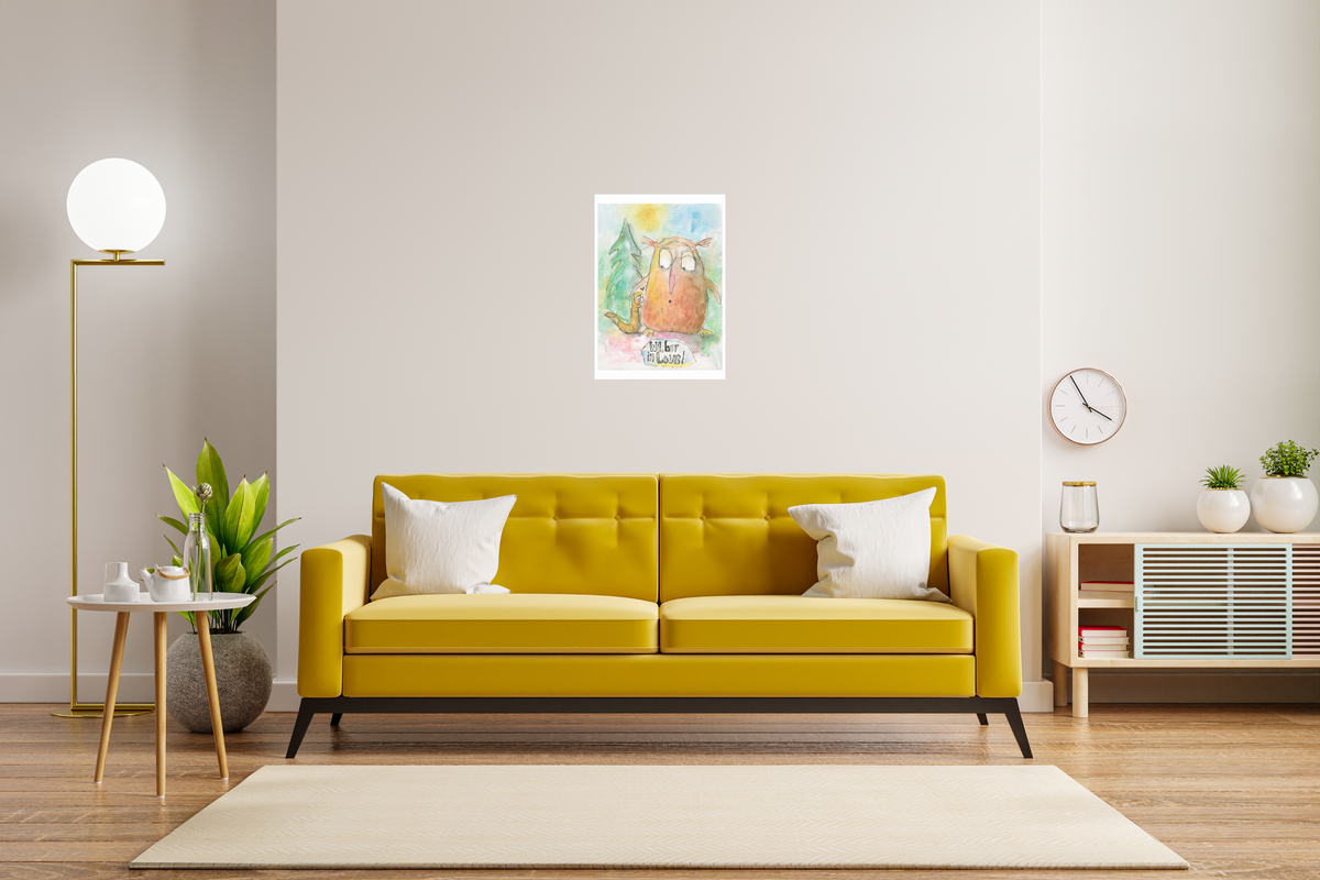 Wilbur in Love (A2 Poster)