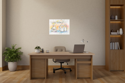 King Penguin (A2 Poster)
