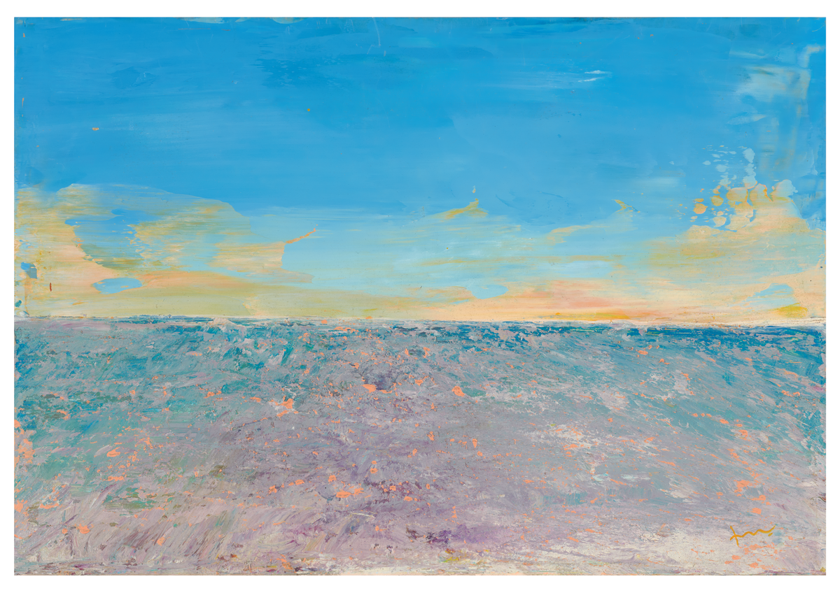 Sonnenaufgang am Meer (A2 Poster)