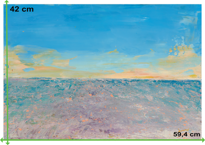 Sonnenaufgang am Meer (A2 Poster)
