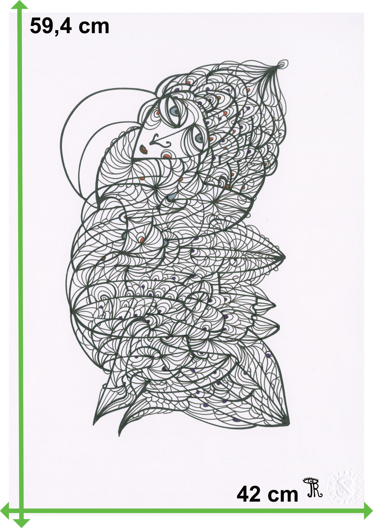 In der Schwebe (A2 Poster)