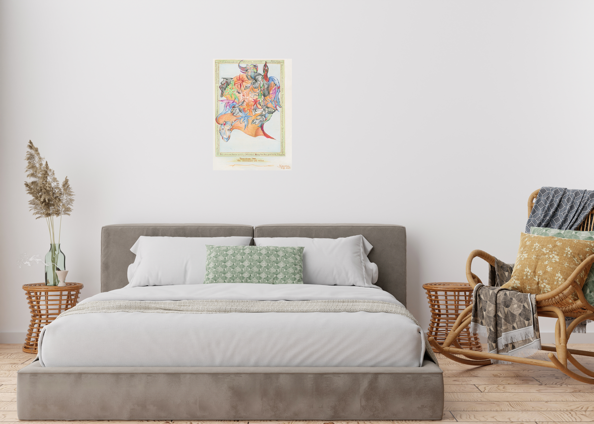 Frohes Neues Jahr (A2 Poster)
