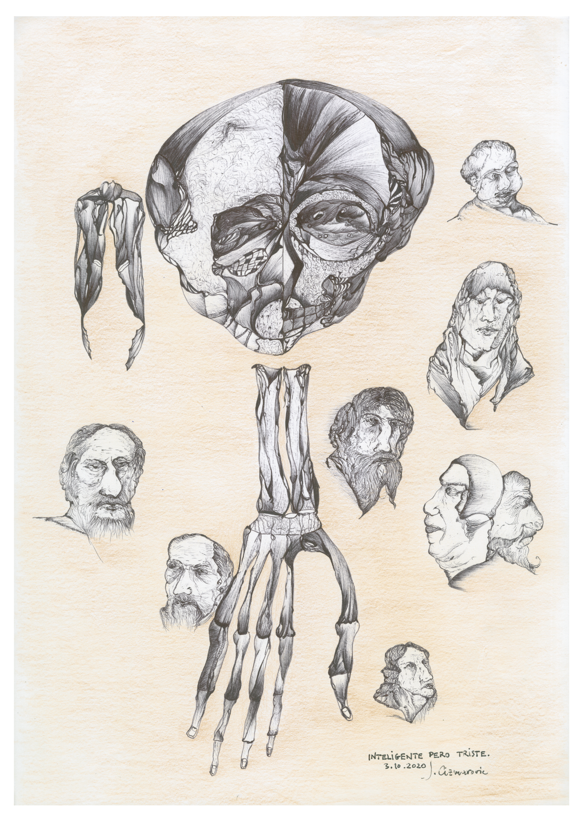 Inteligente Pero Triste (A2 Poster)