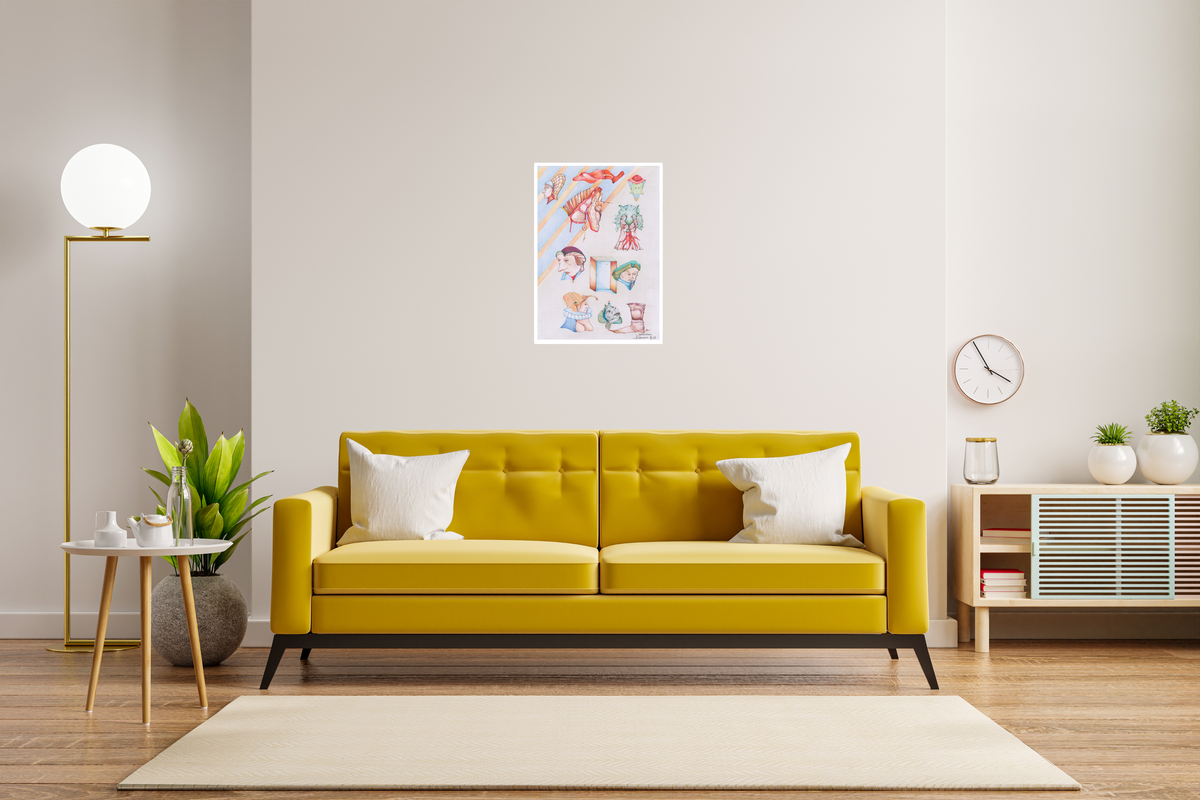 HEPTAMÉRON (A2 Poster)