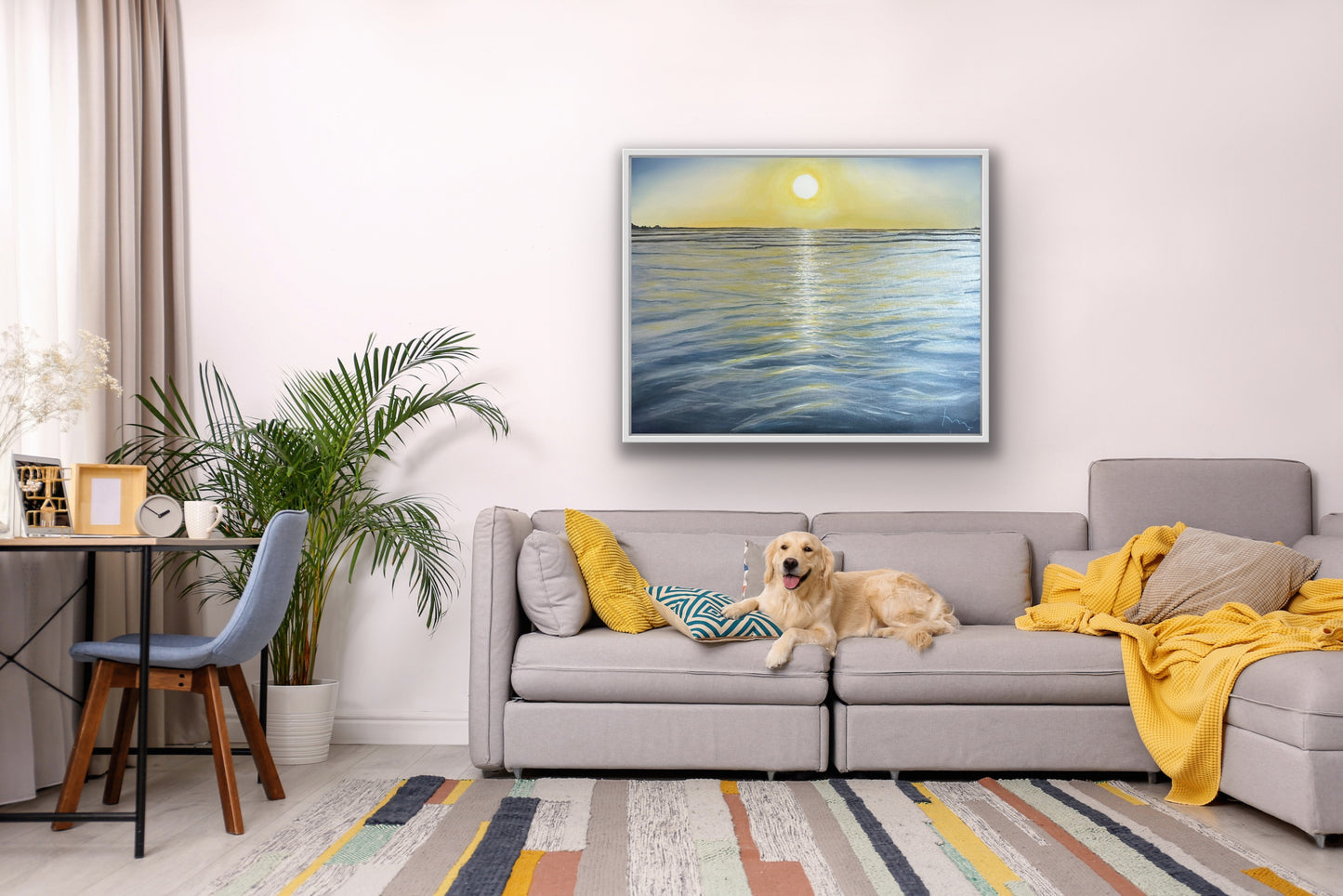 Sonnenaufgang über dem Meer