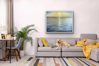 Sonnenaufgang über dem Meer